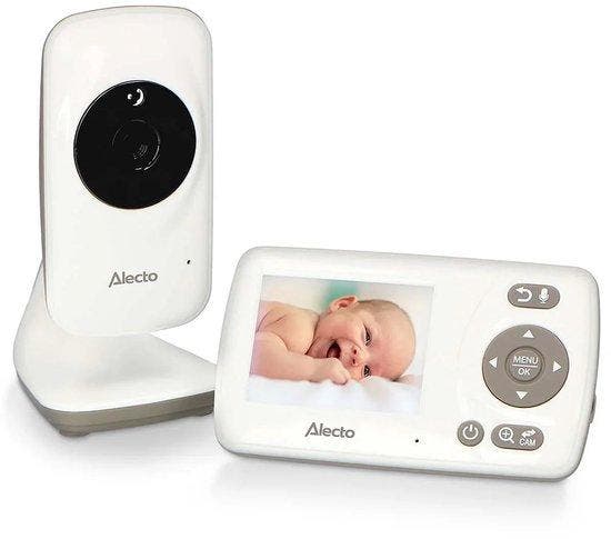 Alecto Babyfoon met Camera - DVM71 - Nieuwe versie - Nach..., Kinderen en Baby's, Babyfoons, Nieuw, Verzenden
