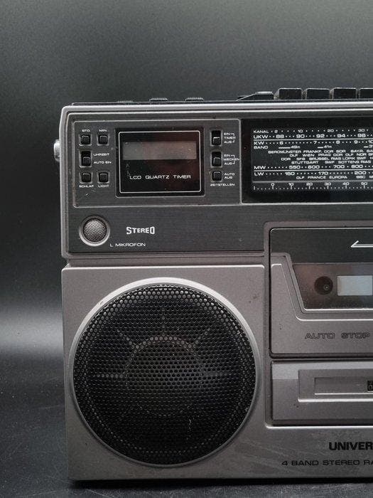 Universum – 4-Band Stereo Radio Recorder – Kassettenrekorder, Audio, Tv en Foto, Radio's