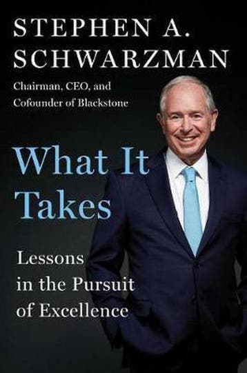 What It Takes 9781501158148 Stephen A Schwarzman, Verzenden, Stephen A Schwarzman