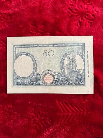 Italië. - 50 lire 1919 - Gigante BI 3/28