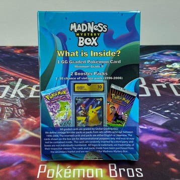 Pokémon Mystery box - Madness Mystery Box - Graded Card -