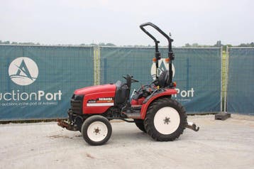 Veiling: Minitractor Shibaura ST318H Diesel 18.5pk 2006, Articles professionnels, Agriculture | Tracteurs, Ophalen
