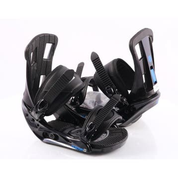 S snowboard bindingen BURTON PROGRESSION, black/blue (NIEUWE, Verzenden, Nieuw