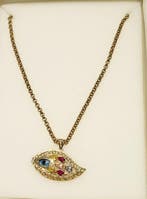 Ketting met hanger - 18 karaat Geel goud