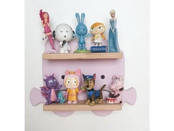 Veiling - Tolina Kinder wandplank Roze, Huis en Inrichting, Woonaccessoires | Wandplanken en Boekenplanken, Nieuw