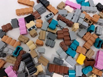 Lego Onderdelen - Grote Partij Lego Reliëf stenen, Nieuw
