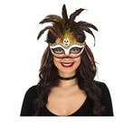 Halloween Oogmasker Voodoo, Verzenden