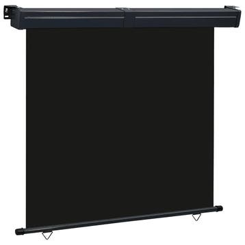 vidaXL Balkonscherm 165x250 cm zwart, Verzenden, Nieuw