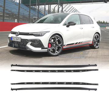 RAJOUT BAS DE CAISSE VOLKSWAGEN VW GOLF 8 LOOK GTI, Verzenden, Neuf