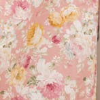 BA166 - Sprei met bloemen - met omrande randen – Acquerello