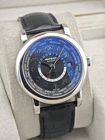 Montblanc - Star World Time GMT - Sans prix de réserve -, Bijoux, Sacs & Beauté, Montres | Hommes