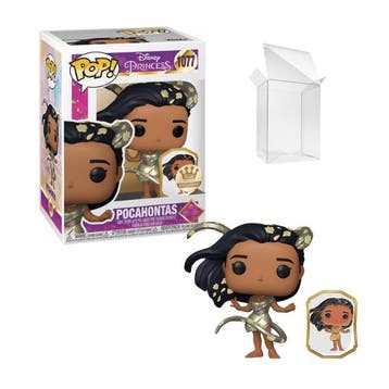 Funko POP  Ultimate Princess  Pocahontas Gold  Pin  1077, Collections, Verzenden
