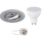 LED Spot Set 4W - Kantelbare Ronde Inbouwspot GU10 - Witte S, Verzenden, Nieuw