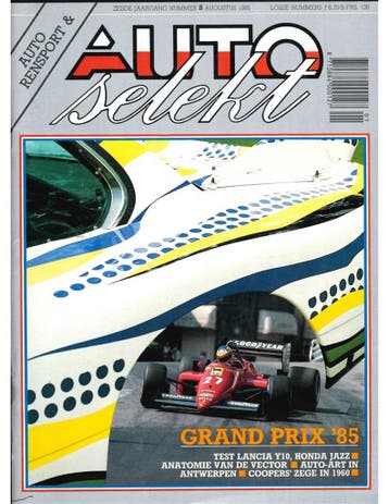 1985 AUTO SELEKT MAGAZINE 09 NEDERLANDS, Nieuw