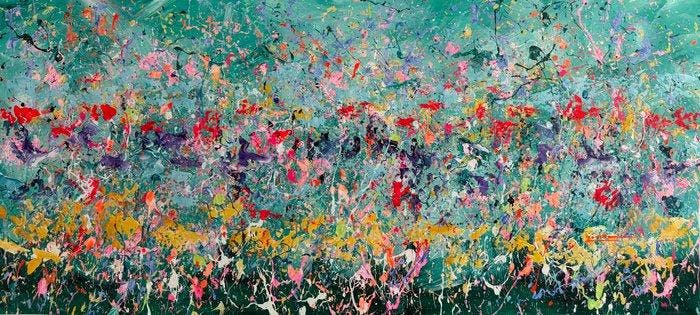 Ivanka Matiss - Symphony N:38 XXL, Antiek en Kunst, Kunst | Schilderijen | Modern