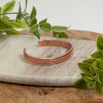 Koperen gezondheids-klemarmband met 6 magneten, Ophalen of Verzenden, Nieuw