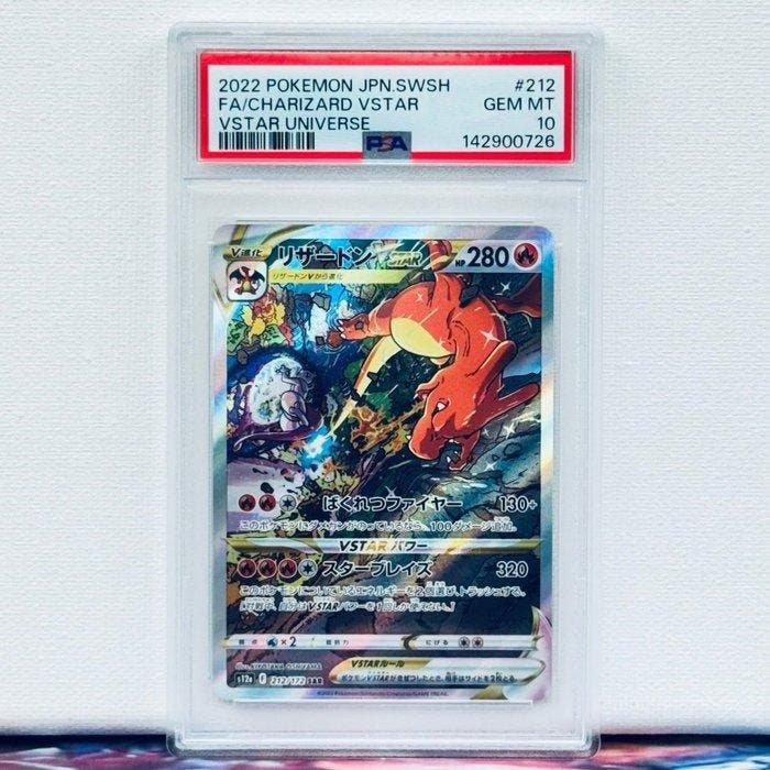Pokémon Graded card - Charizard 212 - Pokémon - PSA 10, Hobby en Vrije tijd, Verzamelkaartspellen | Pokémon