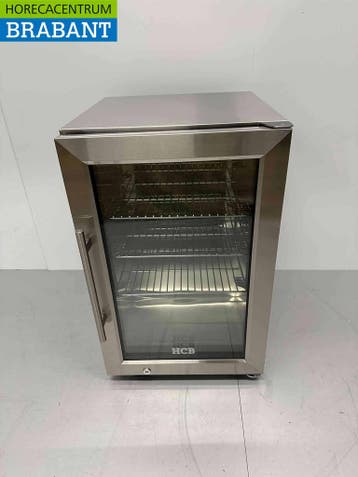 HCB RVS Outdoor Backbar Barkoeling Glazen klapdeuren 63, Ophalen of Verzenden