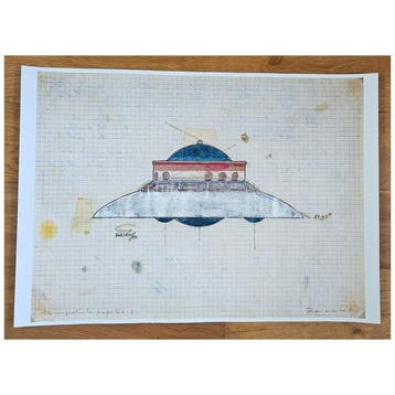 Panamarenko (1940-2019) - Magnetische proporties 1970