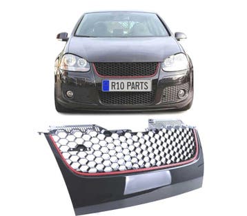 CALANDRE VOLKSWAGEN VW GOLF 5 NOIR ROUGE LOOK GTI, Verzenden, Neuf