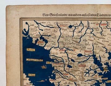 Griekenland - Griekenland; Sebastian Münster - New, Nieuw