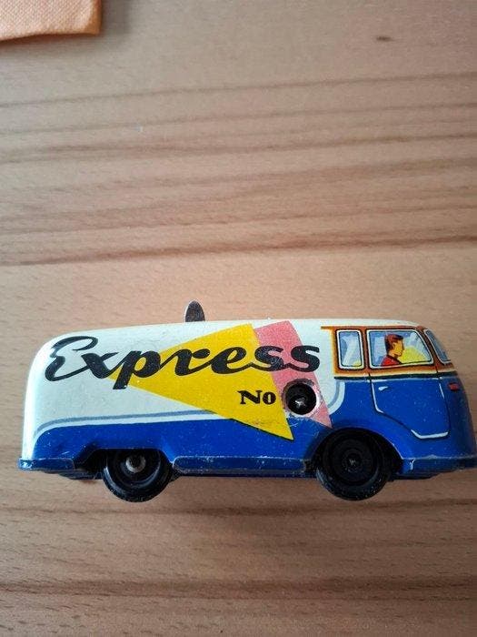 TippCo - Blikken speelgoed - Express No 10 Delivery Van -, Antiek en Kunst, Antiek | Speelgoed