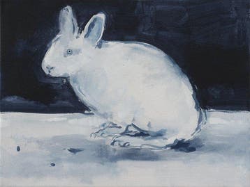 Matthieu van Riel - Rabbit, Antiek en Kunst