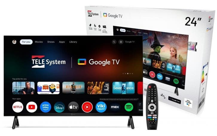 Telesystem 24 GoogleTV - HD - TS24FL SMG15- 12V & 220V, TV, Hi-fi & Vidéo, Télévisions, Enlèvement ou Envoi