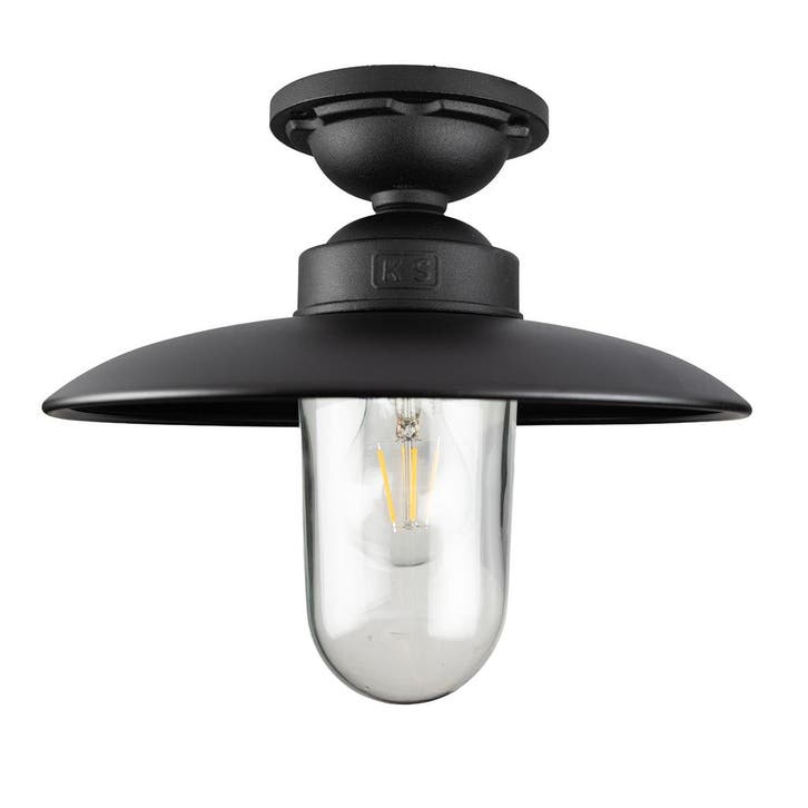 Buitenverlichting plafond & veranda Solingen Plafondlamp Mat, Tuin en Terras, Buitenverlichting, Verzenden