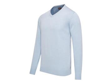 Veiling - Cappuccino Italia Salerno Pullover Ice Blauw - L, Nieuw