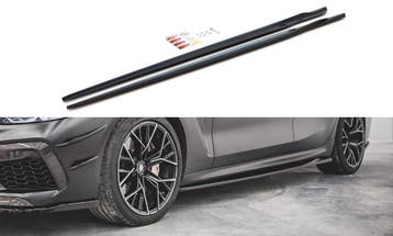 Maxton Sideskirts Aanzets V2 BMW 8 Serie G16 M8 F93 B8842