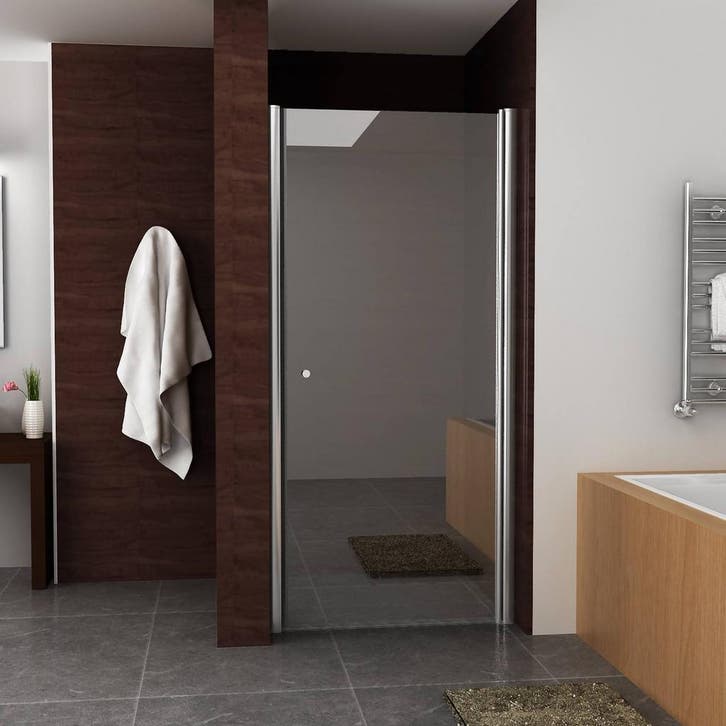 BWS Douchedeur | Profiel | H 202cm | 8mm Nano Coating glas |, Doe-het-zelf en Bouw, Sanitair, Douche, Nieuw, Chroom, Ophalen of Verzenden
