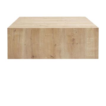 Evila Salontafel - Houtkleurig - Nieuw/Ongebruikt - mdf -, Verzenden, Nieuw, Scandinavisch, 50 tot 100 cm
