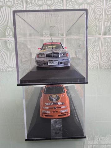 Minichamps 1:43 - Model raceauto (2) - Alfa Romeo 155 V6 TI, Nieuw