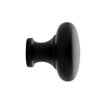 Meubelknop 38 mm in mat zwart - voor kast of lade - De Ou..., Ophalen of Verzenden, Nieuw, Koper of Messing, Overige typen