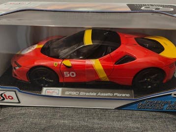 Maisto 1:18 - Voiture de sport miniature - SF90 Stradale