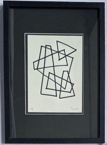 Siep Van Den Berg (1913-1998) - Geometrische compositie