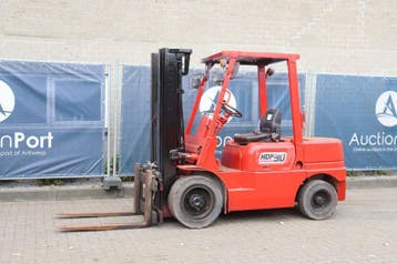 Veiling: Heftruck Halla HDF30 Diesel 3000kg 5m, Ophalen