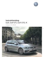 2018 VOLKSWAGEN GOLF INSTRUCTIEBOEKJE DEENS, Autos : Divers, Modes d'emploi & Notices d'utilisation