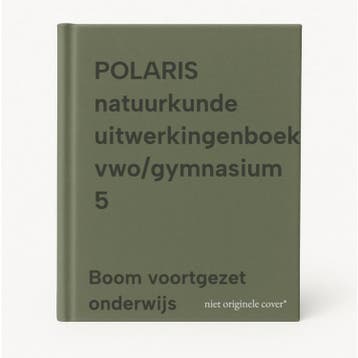 POLARIS natuurkunde uitwerkingenboek vwo/gymnasium 5, Boeken, Verzenden, Gelezen, Boom voortgezet onderwijs