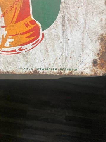 Tolaque - Primerose Sodas Jus de Fruits metalen reclamebord