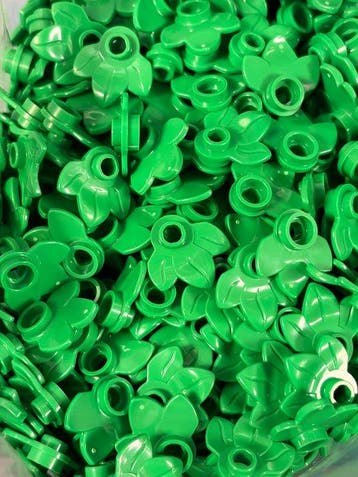 Lego Briques - Lego blaadjes groen 250 stuks