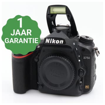 10% korting | Nikon D750 body | Tweedehands, Verzenden