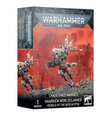 Chaos Space Marines Haarken Worldclaimer (Warhammer 40.000, Hobby en Vrije tijd, Ophalen of Verzenden, Nieuw