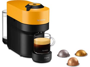 Magimix - Capsulemachine - Geel, Verzenden, Nieuw, Koffiepads en cups, Afneembaar waterreservoir
