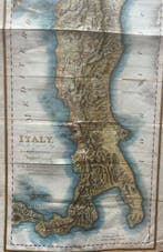 Italië - Algemene kaart van Italië; Rev. John Chetwode, Nieuw
