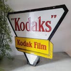 Eastman Kodak, Dubbelzijdig, Emaille Reclamebord, 1930 -