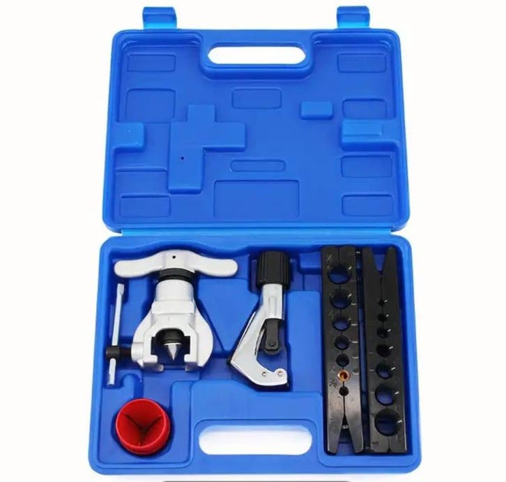 Flareset, Flaremaker ontbramer/pijpensnijder/koffer flare..., Autos : Pièces & Accessoires, Climatisation & Chauffage, Envoi