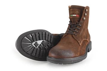 Pantofola dOro Veterboots in maat 43 Bruin, Kleding | Heren, Schoenen, Bruin, Verzenden, Boots, Zo goed als nieuw