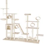 tectake Krabpaal Snooky 261 cm - beige, Verzenden